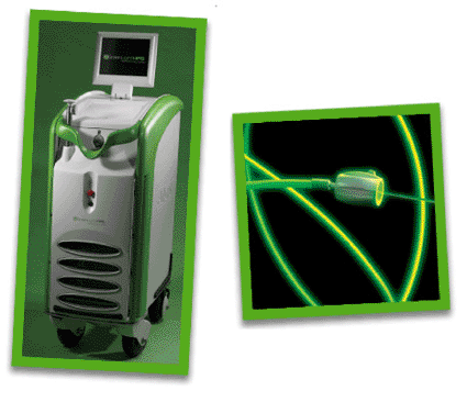 Image: The GreenLight MoJo HPS laser therapy treatment system (photo courtesy America Medical Systems).